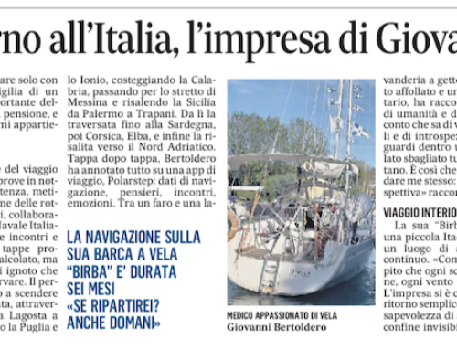 In solitaria intorno all’Italia