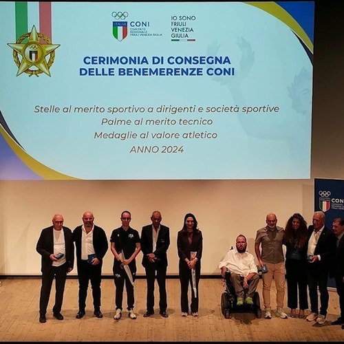 Cerimonia di consegna delle Benemerenze CONI